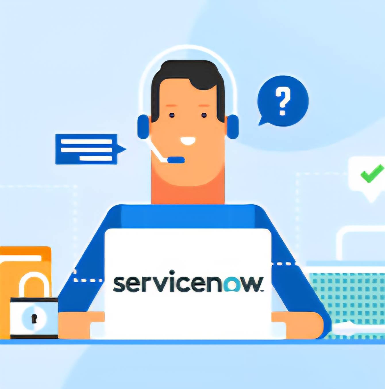 ServiceNow service desk incident queue